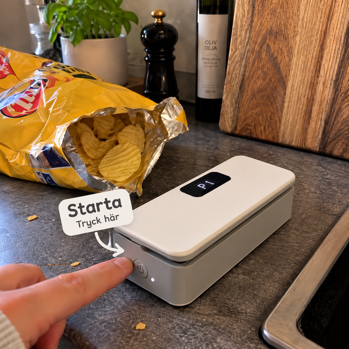 ZipSeal™ – Smart Påsförslutare