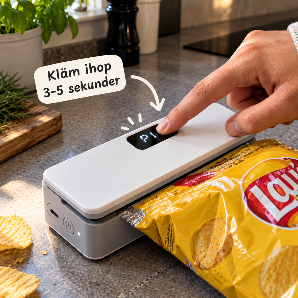 ZipSeal™ – Smart Påsförslutare
